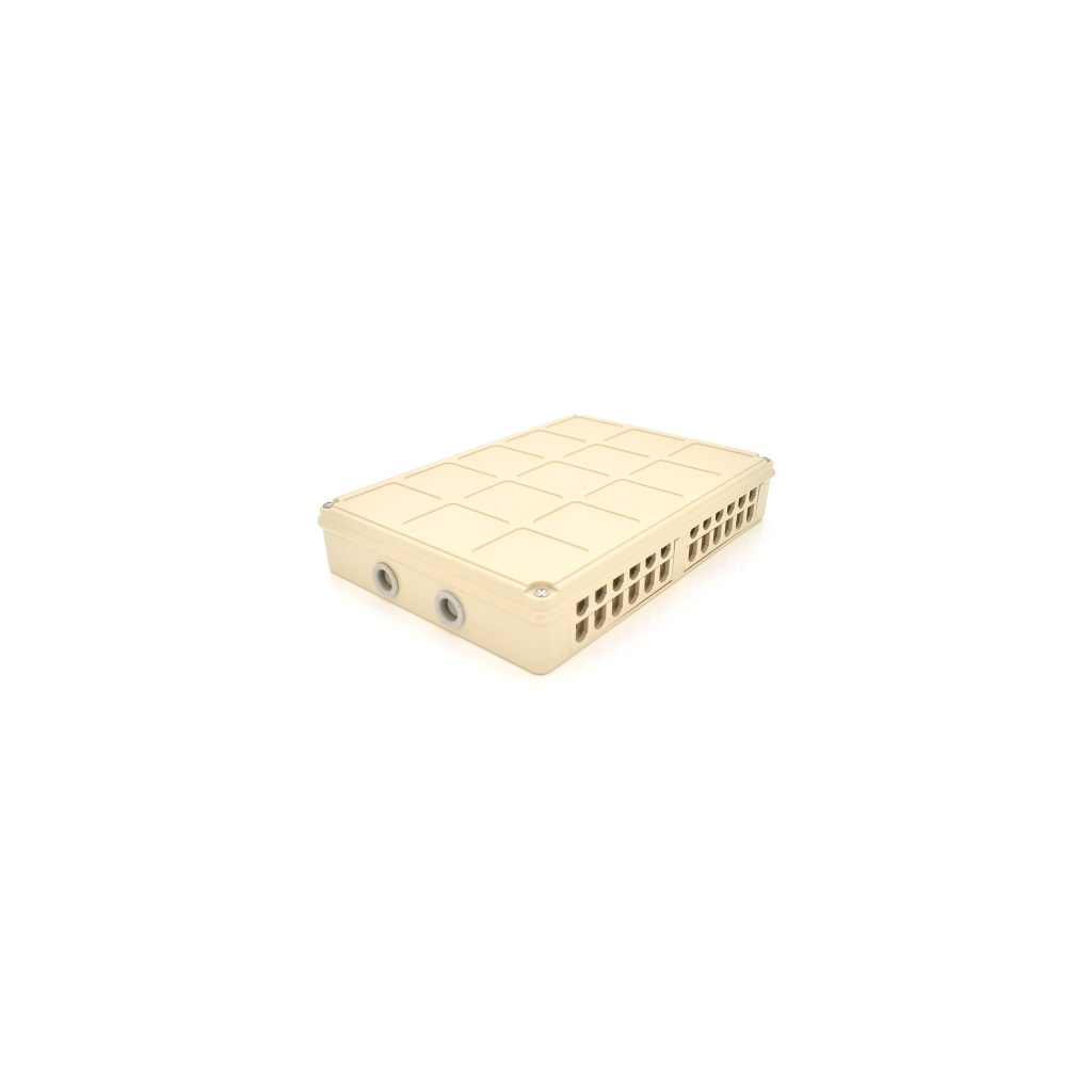 Оптичний бокс Merlion PON-box до 24 зварних з'єднань, SC Simplex adaptor (ML-OP-F402A-24C)