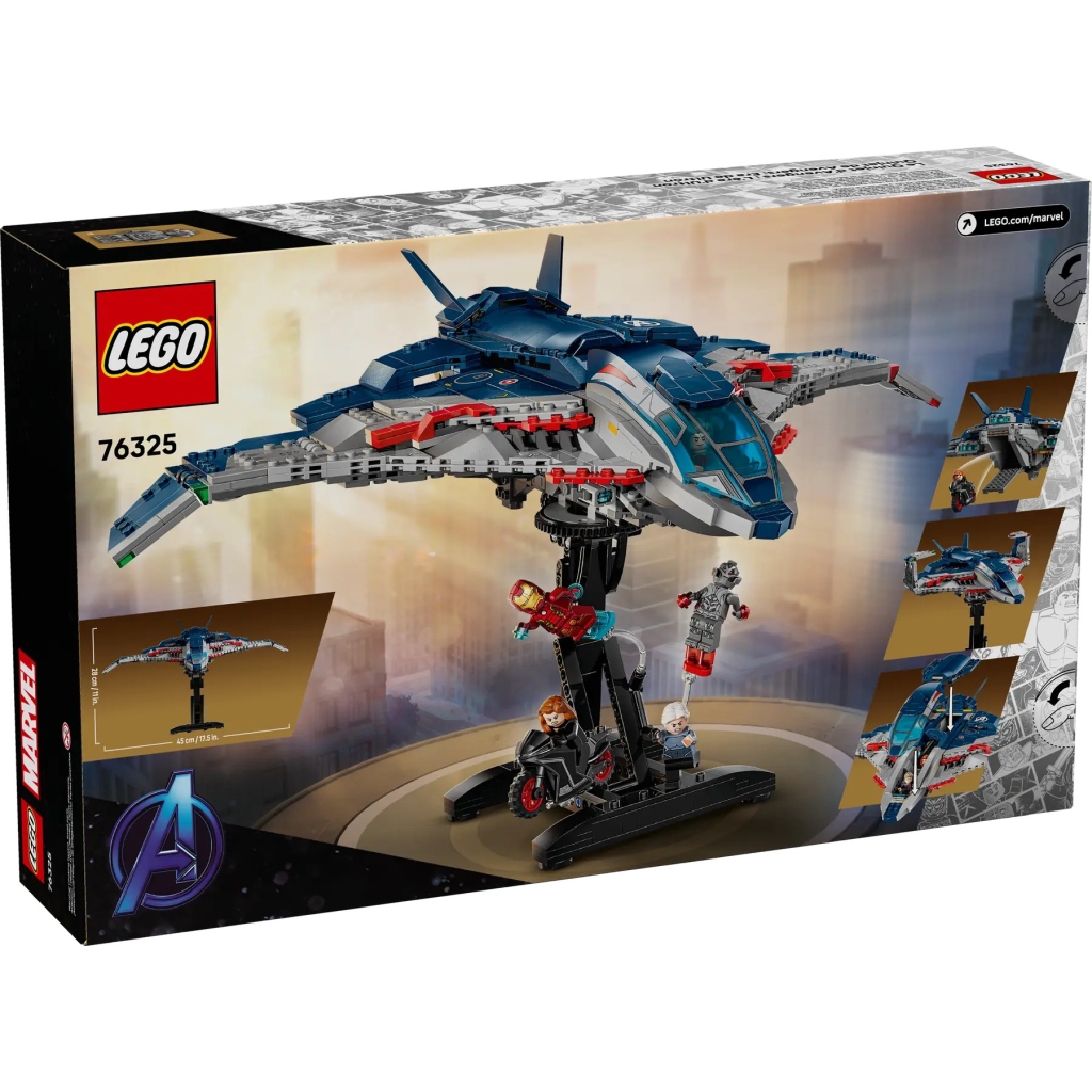 Конструктор LEGO Super Heroes Месники: Ера Альтрона Квінджет (76325)
