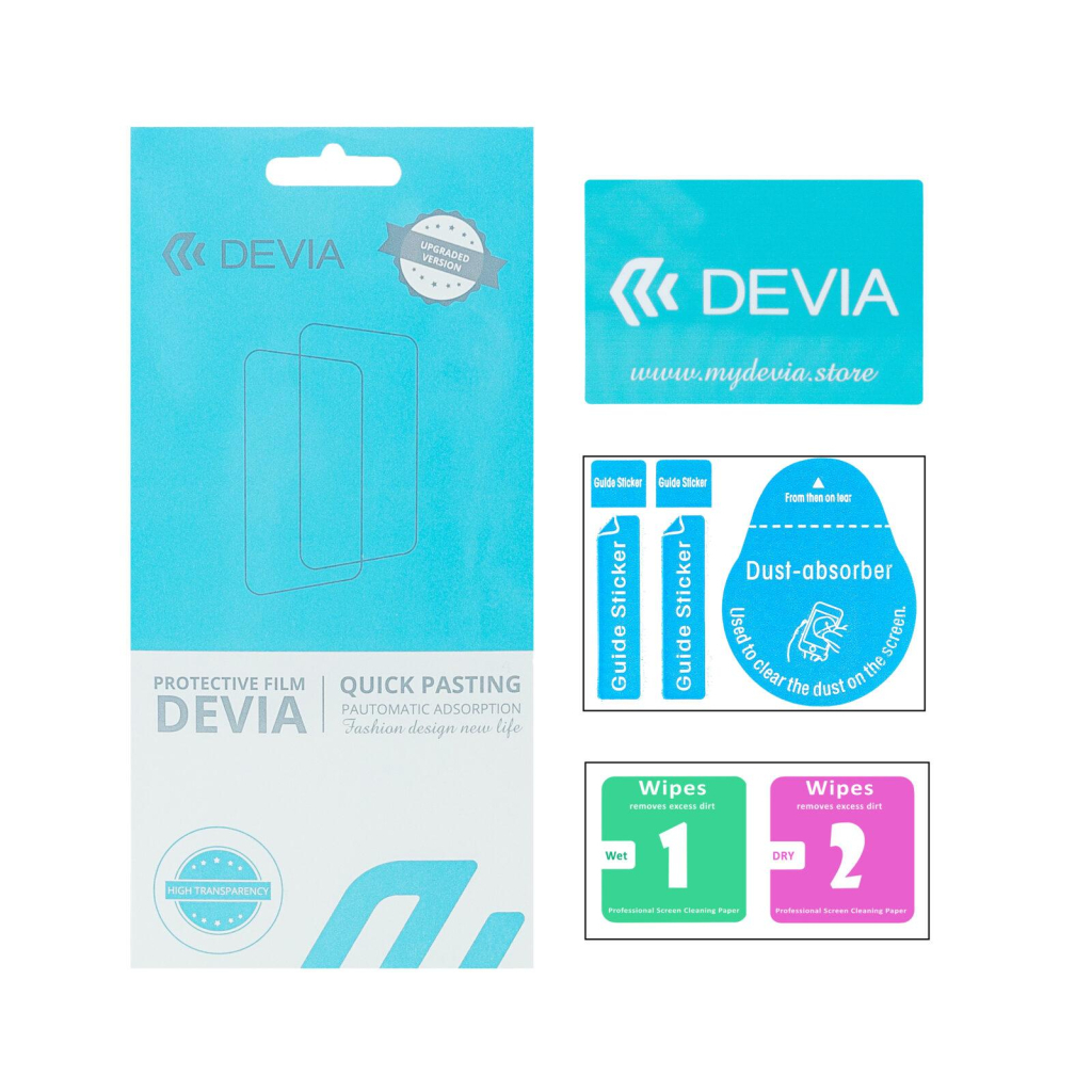 Плівка захисна Devia Hydrogel Apple Watch 9 45mm matte 6 pcs (DV-IP-AP9-45-6M) Плівка захисна Devia Hydrogel Apple Watch 9 45mm matte 6 pcs (DV-IP-AP9-45-6M)