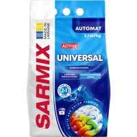 Washing powder Sarmix Active Universal for all types of washing 2.1 kg (4820268104113)