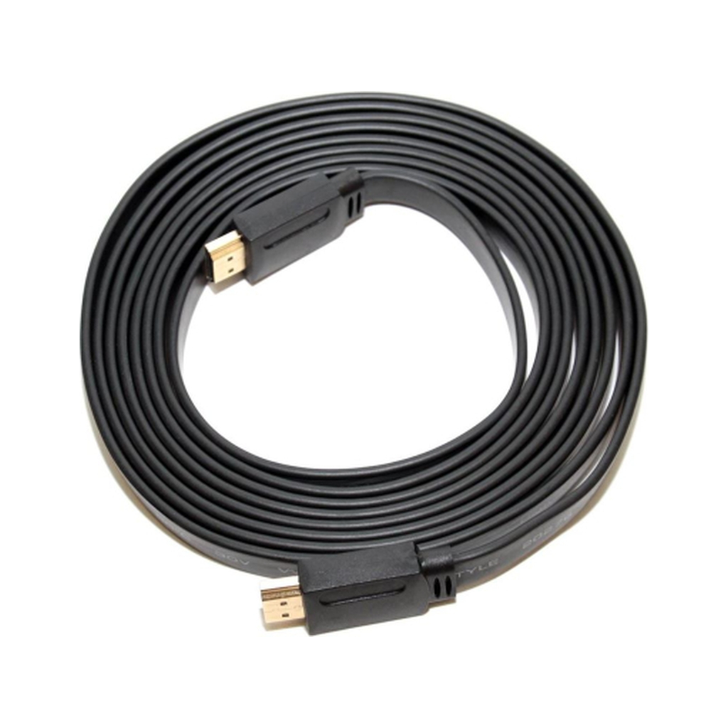 Кабель мультимедійний HDMI M to HDMI M 3.0m V1.4 black Merlion (YT-HDMI(M)/(M)SLIM-3.0m/06178) Кабель мультимедійний HDMI M to HDMI M 3.0m V1.4 black Merlion (YT-HDMI(M)/(M)SLIM-3.0m/06178)