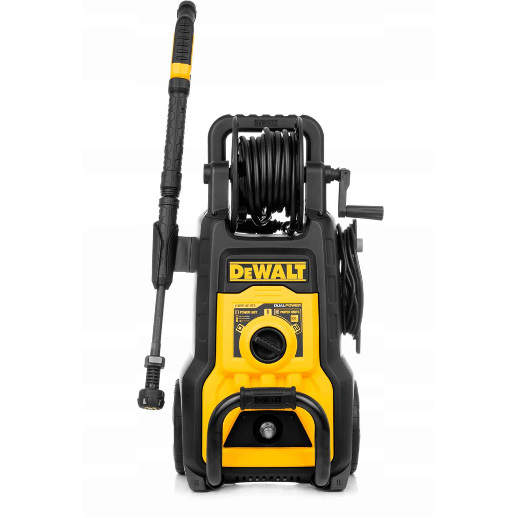 Мийка високого тиску DeWALT 2.8 кВт, 160 бар, шланг 10 м (DXPW001DTS-E) Мийка високого тиску DeWALT 2.8 кВт, 160 бар, шланг 10 м (DXPW001DTS-E)