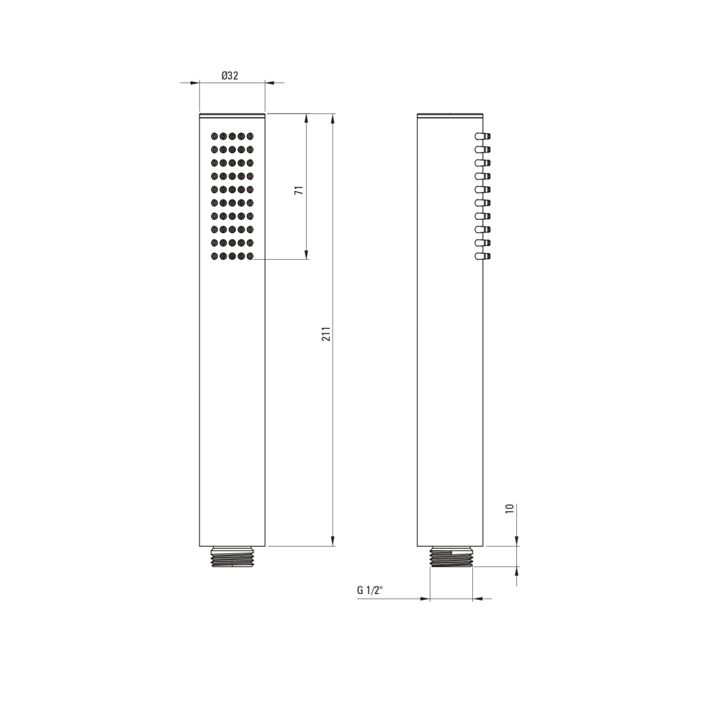 Душовий гарнітур Deante Silia (BQS_N11M)