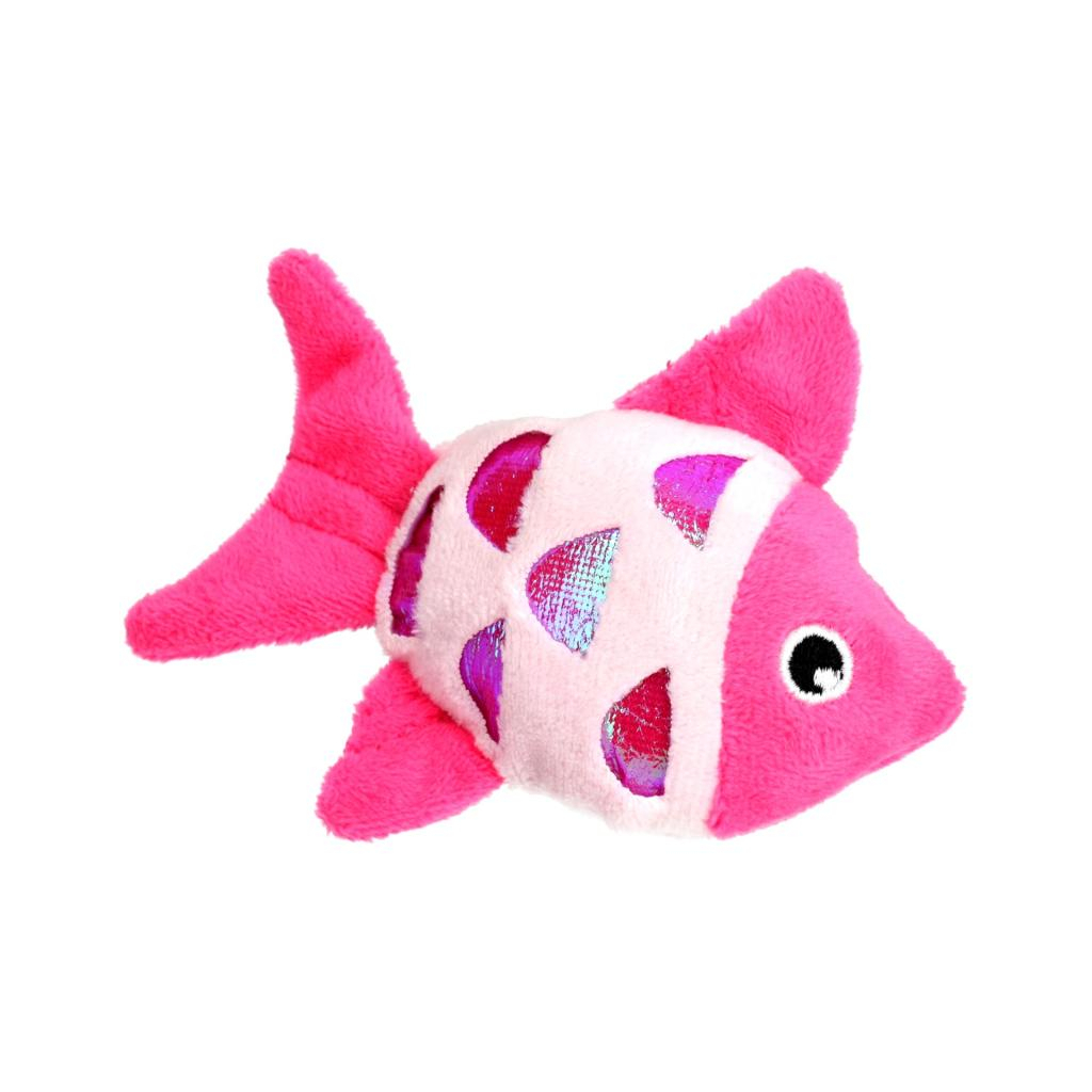 Іграшка для котів Hippie Pet Рибка рожева 11.5 см (HIPCT21035RO) Іграшка для котів Hippie Pet Рибка рожева 11.5 см (HIPCT21035RO)