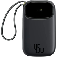 Батарея універсальна Baseus EnerFill FC31 Qpow 3 20000mAh 45W PD/3.0 QC/4.0 Black (E0028D00)