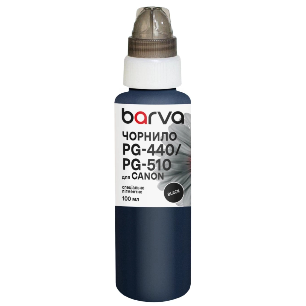 Чорнило Barva Canon PGI-520/PG-440/PG-510 100 мл, special pigment, black (C520-297e)