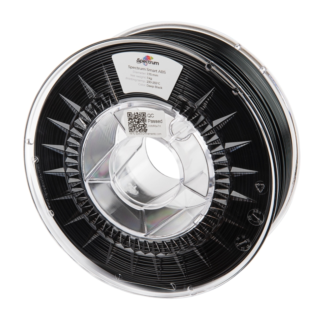 Пластик для 3D-принтера Spectrum ABS Smart 1.75mm 1kg DEEP BLACK (80088)