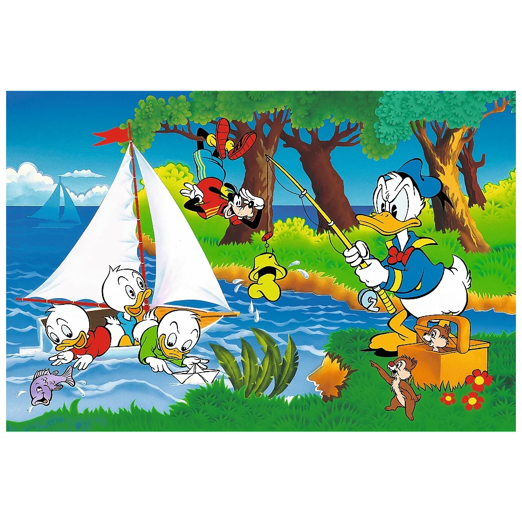 Пазл Trefl 40 річний ювілей Trefl/Мистецтво з паперу: пригода на березі озера, 160 елементів (5900511400533)