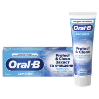 Toothpaste Oral-B Complete Protection and cleanliness Cool mint 75 ml (8006530254878)