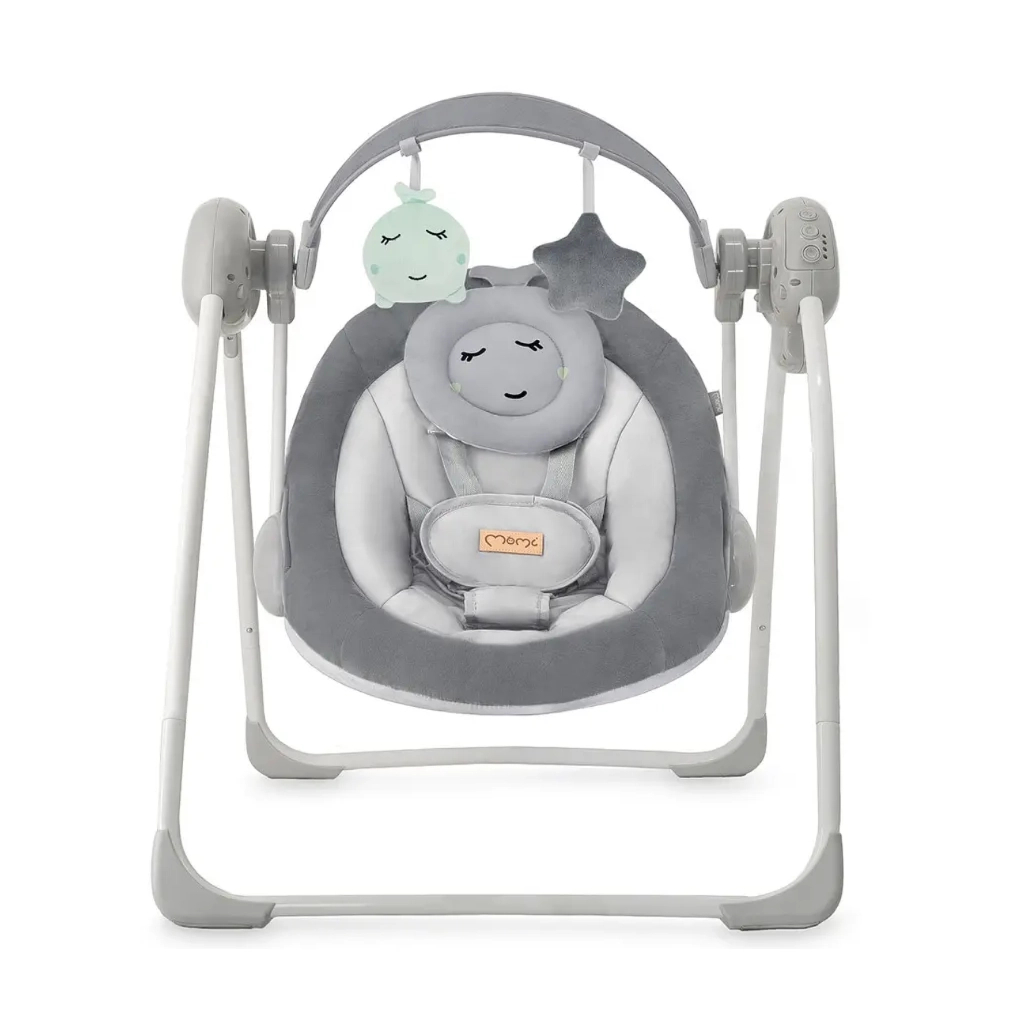 Крісло-гойдалка MoMi Kenani Onyx Gray (BULE00048)