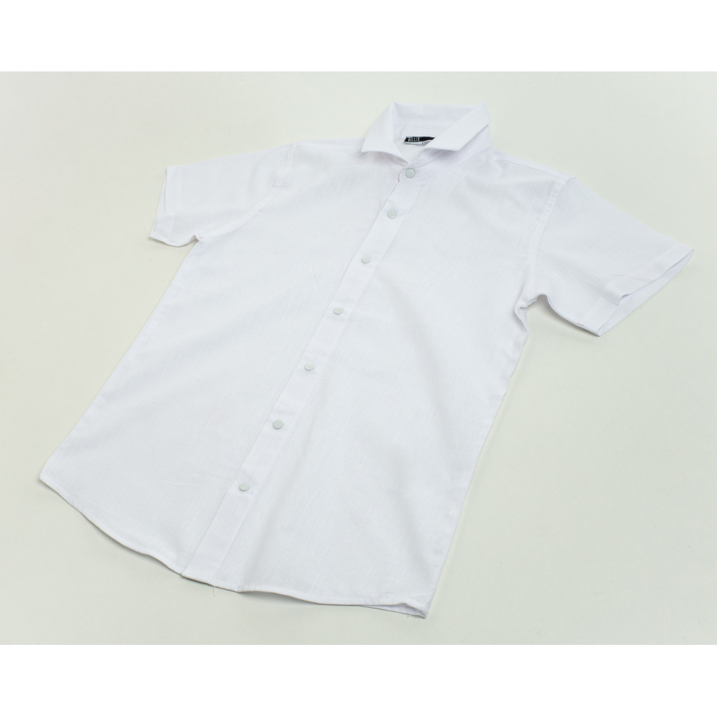 Сорочка дитяча Blueland з коротким рукавом (13910-140B-white) Сорочка дитяча Blueland з коротким рукавом (13910-140B-white)