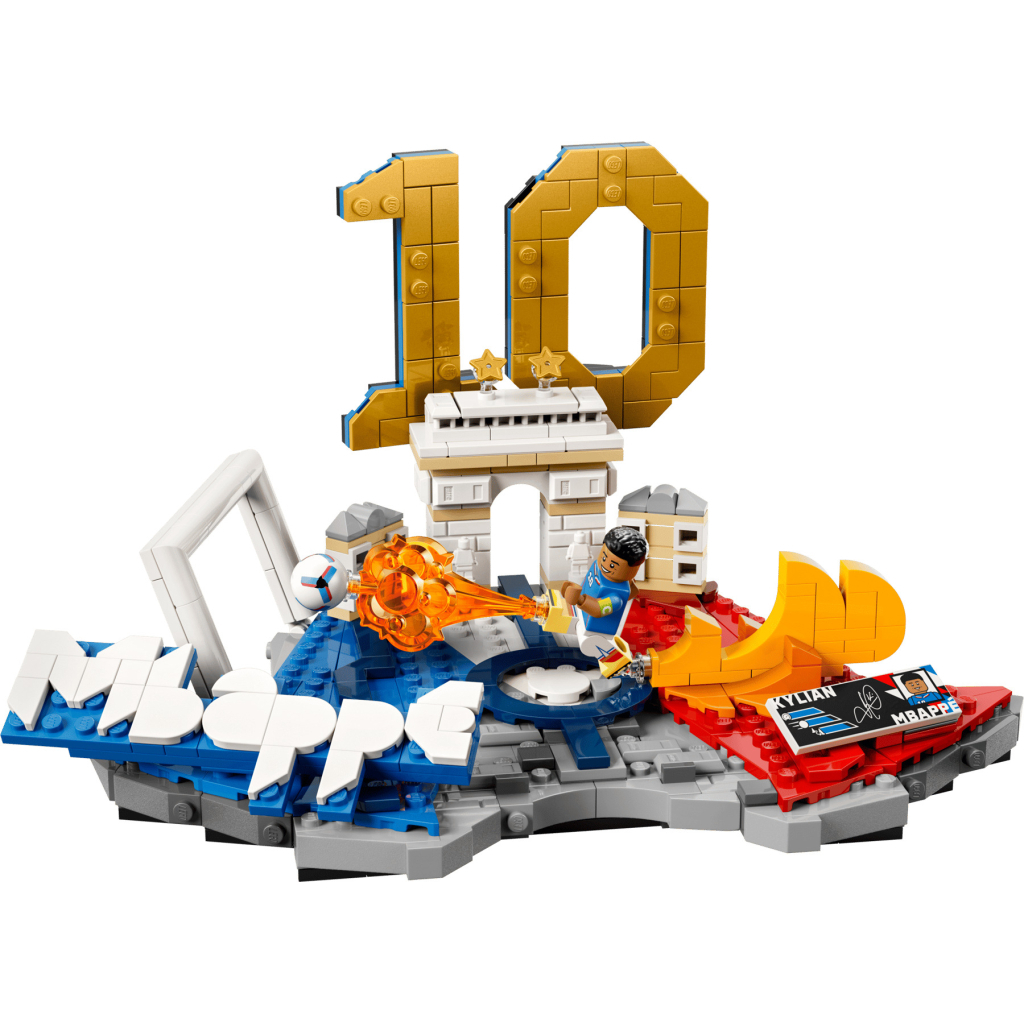 Конструктор LEGO Editions Football Кіліан Мбаппе — найкращі моменти футбольних матчів (43013) Конструктор LEGO Editions Football Кіліан Мбаппе — найкращі моменти футбольних матчів (43013)