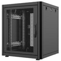 Шафа напольна Mirsan 26U GTN 19" 600x600, perforated door (MR.GTN26U66DE.01_PRF63)