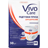 Diapers for adults VivoCare Medium 30 pcs (6940542754686)