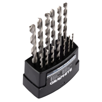 Graphite drill set for metal, HSS-G, 2–8mm, case, 13 pcs (54T920)