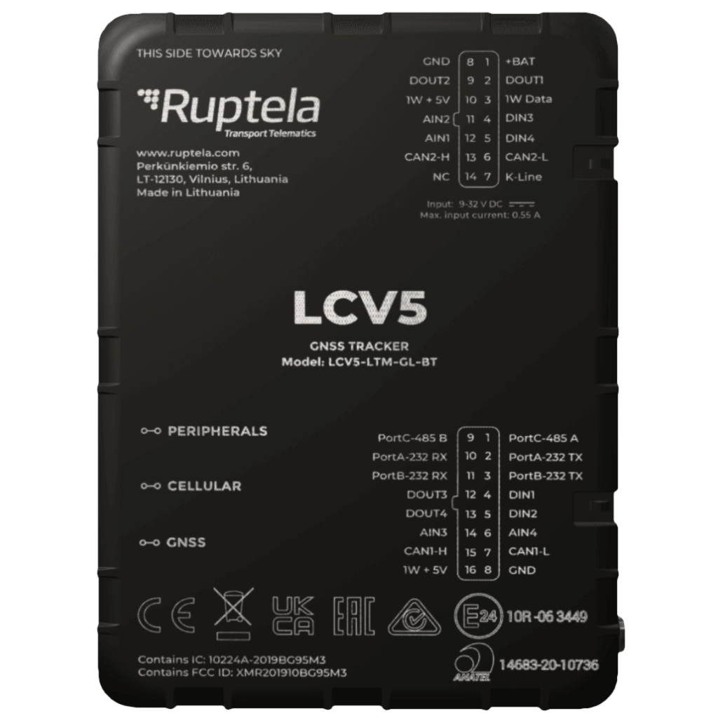 GPS-трекер для авто Ruptela Advanced CAN Tracker LCV5 (LCV5)