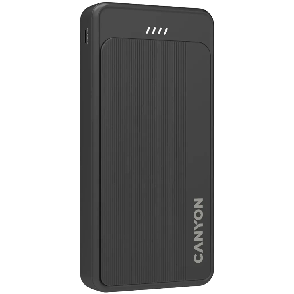 Повербанк Canyon OnPower 200 20000mAh, 5В/2А, Black (CNS-CPB200B)