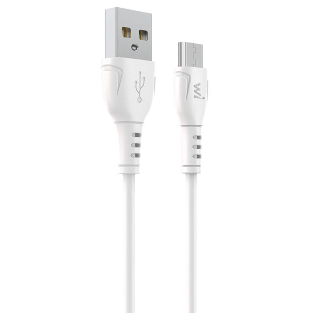 Дата кабель USB 2.0 AM to Micro 5P 1.0m PVC white Wibrand (WI.DC/BO1W-UM) Дата кабель USB 2.0 AM to Micro 5P 1.0m PVC white Wibrand (WI.DC/BO1W-UM)