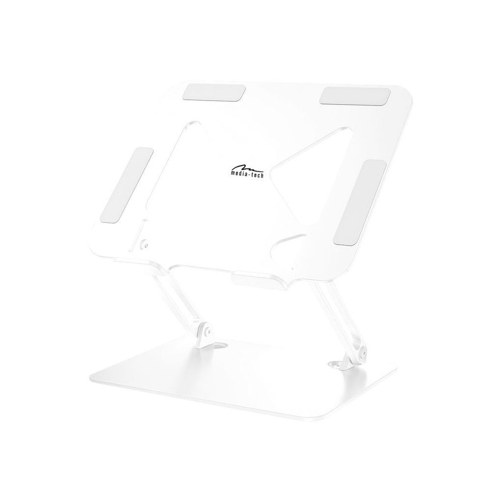 Підставка до ноутбука Media-Tech Laptop Stand 10-17" Aluminum Alloy White (MT2661W)