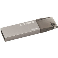 USB флеш накопичувач Kingston 32Gb DataTraveler SE3 silver (KC-U6832-3YS)