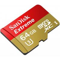 Карта пам'яті SanDisk 64GB microSDXC Class 10 UHS-I U3 (SDSDQXN-064G-G46A)