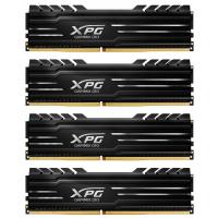 Модуль пам'яті для комп'ютера DDR4 16GB (4x4GB) 3000 MHz XPG Gammix D10 Black ADATA (AX4U3000W4G16-QBG)