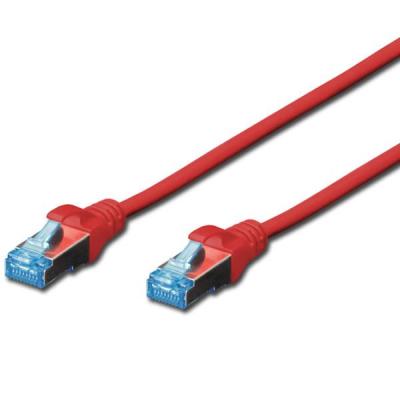 Патч-корд DIGITUS 0.5м, cat.5e, SF-UTP, AWG 26/7, red (DK-1531-005/R)