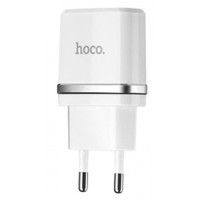 Зарядний пристрій HOCO C11 1*USB, 1A, White + USB Cable iPhone 6 (60788)