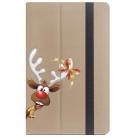 Чохол до планшета Drobak 7" олень с колокольчиком (Beige) (446801)