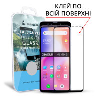 Скло захисне MakeFuture для Xiaomi Mi Mix 3 Black Full Cover Full Glue (MGFCFG-XMM3)