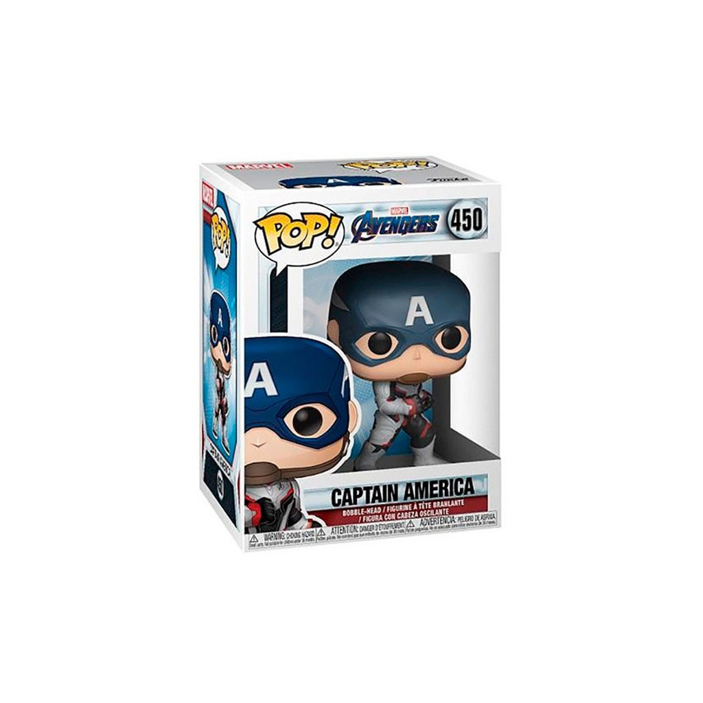 Фігурка для геймерів Funko Pop Капітан Америка в білому костюмі (36661)