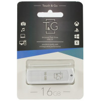 USB флеш накопичувач T&G 16GB 011 Classic Series White USB 2.0 (TG011-16GBWH)