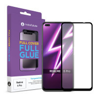 Скло захисне MakeFuture Realme 6 Pro Full Cover Full Glue (MGF-R6P)