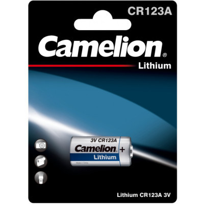 Battery CR 123A Lithium * 1 Camelion (CR123A-BP1)