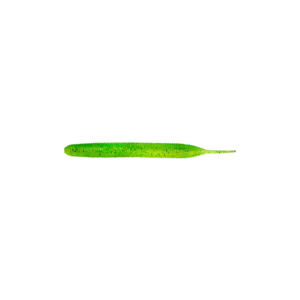 Силікон рибальський Keitech Sexy Impact 3.8" (10 шт/упак) ц:424 lime chartreuse (1551.01.17)