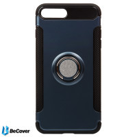 Чохол до мобільного телефона BeCover Magnetic Ring Stand Apple iPhone 7 Plus/8 Plus Blue (701777) (701777)