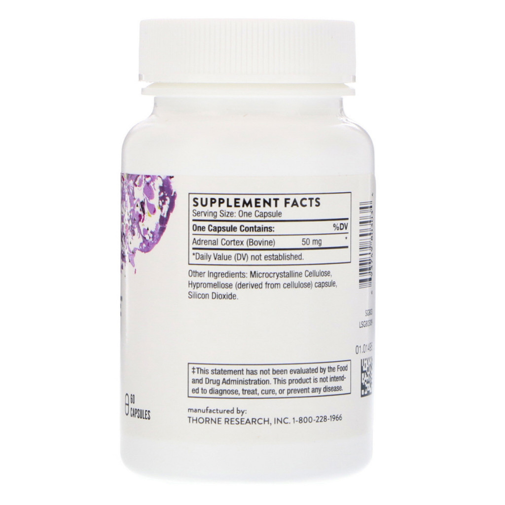 Вітамінно-мінеральний комплекс Thorne Research Комплекс для Підтримки Наднирників адренало, Adrenal Cortex (THR-80303)