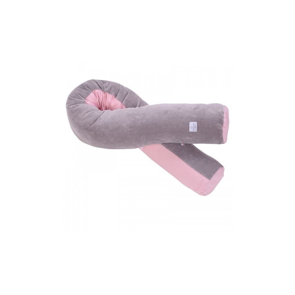 Подушка Верес для годування "Comfort Long Velour taupe-rose" 170*52 (302.01.4)