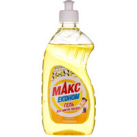 Max Economy Lemon hand dishwashing liquid 450 ml (4820026413457)