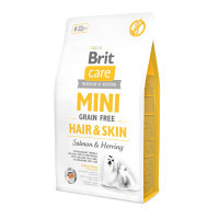 Dry food for dogs Brit Care GF Mini Hair & Skin 2 kg (8595602520220)