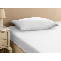Bed sheet MirSon Terry set 19-802 Malva elastic bed sheet 120x190+25 + pillowcase 50x70 (2200002936514)