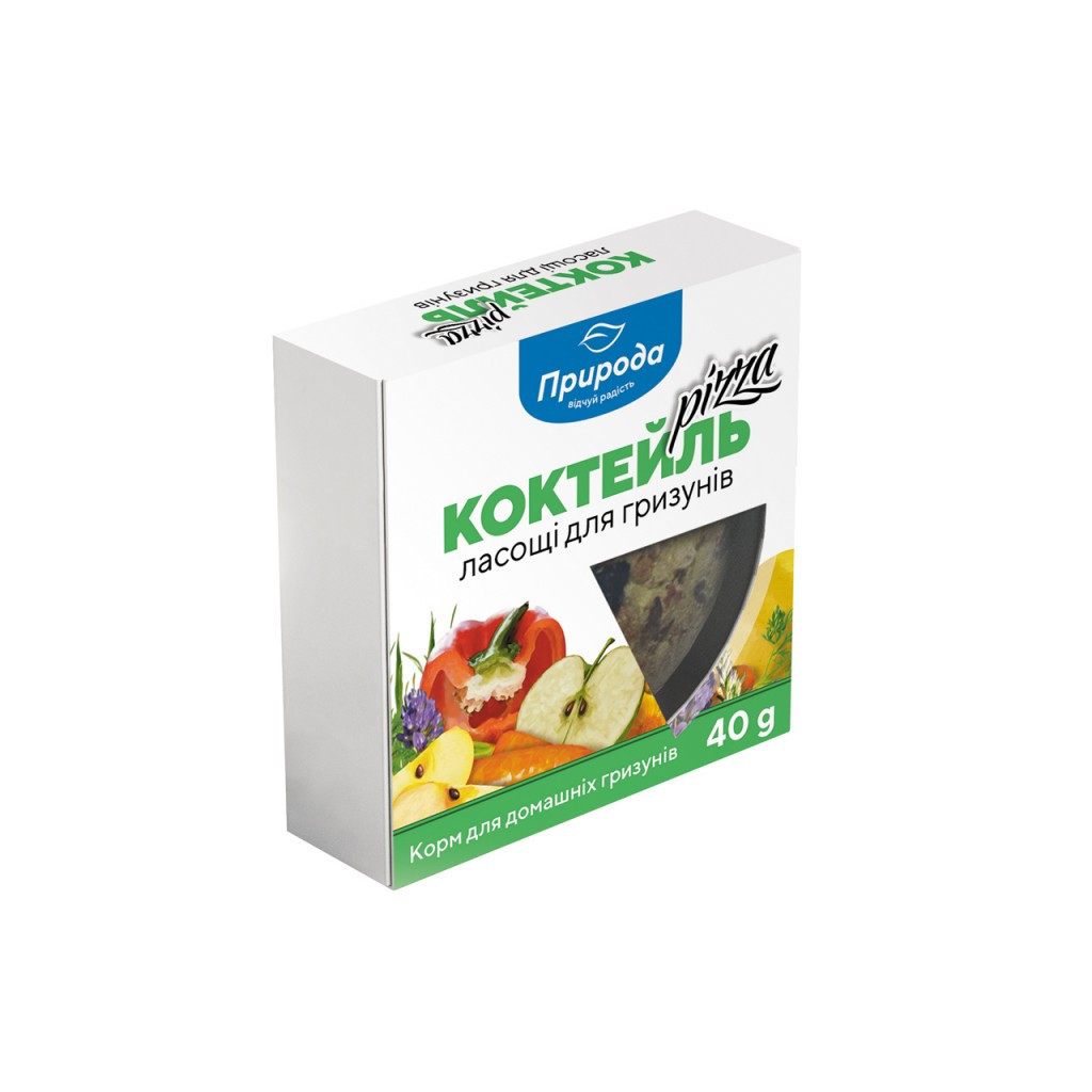 Ласощі для гризунів Природа Піца 40 г (4823082404469)