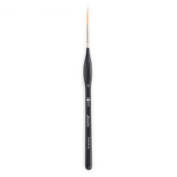 Santi Sensation synthetic paint brush, short curved handle, liner, #0 (310761)