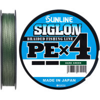Cord Sunline Siglon PE n4 150m 1.2/0.187mm 20lb/9.2kg Dark Green (1658.09.20)