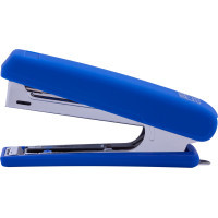 Stapler Buromax RUBBER TOUCH No. 10, 12 sheets 107x25x54 mm, blue (BM.4128-02)