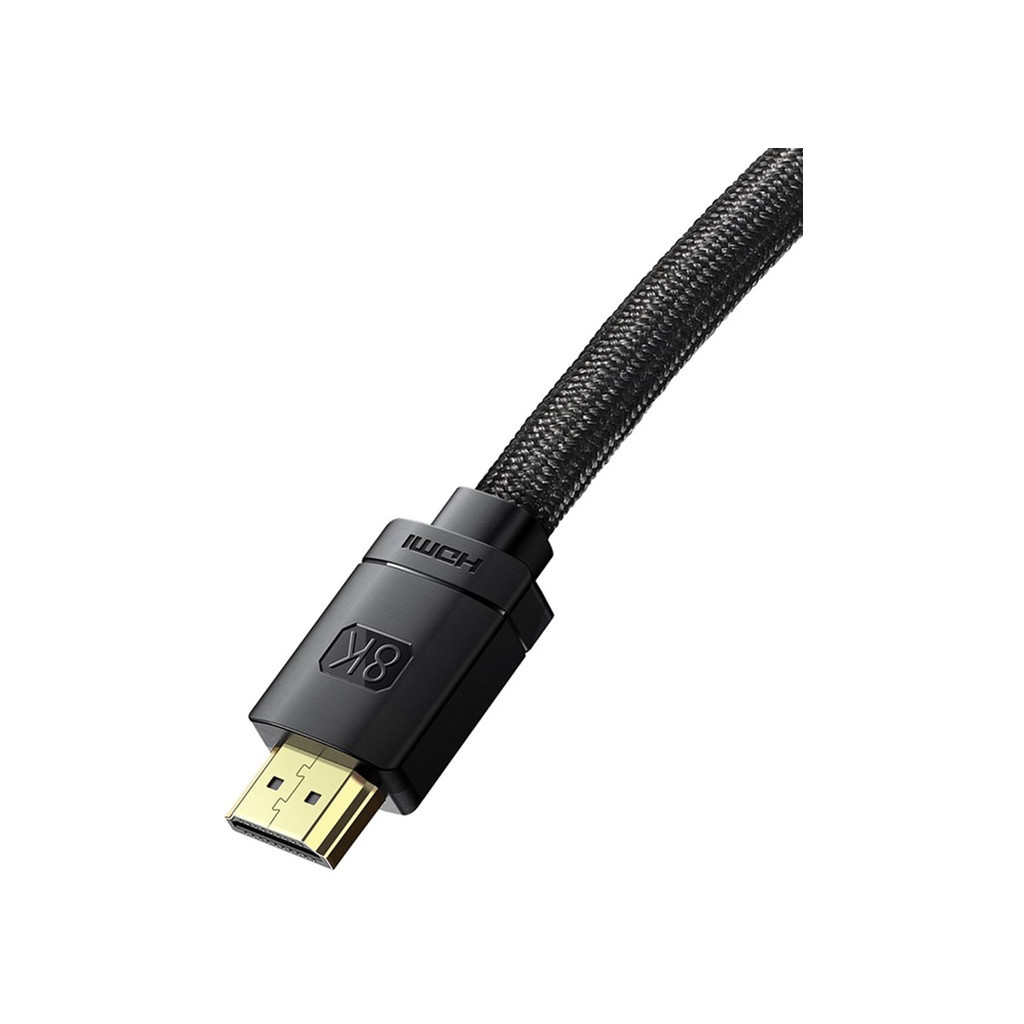 Кабель мультимедійний HDMI to HDMI 3.0m V2.1 Baseus (CAKGQ-L01) Кабель мультимедійний HDMI to HDMI 3.0m V2.1 Baseus (CAKGQ-L01)
