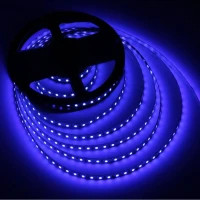 LED strip LED-STIL 9.6 W/m 2835 120 diodes IP33 12 Volt 130 lm BLUE light color (DFN2835-120A-IP33-B)