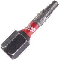 Bit set Milwaukee SHOCKWAVE, TX10, 25mm, 2pcs (4932430871)