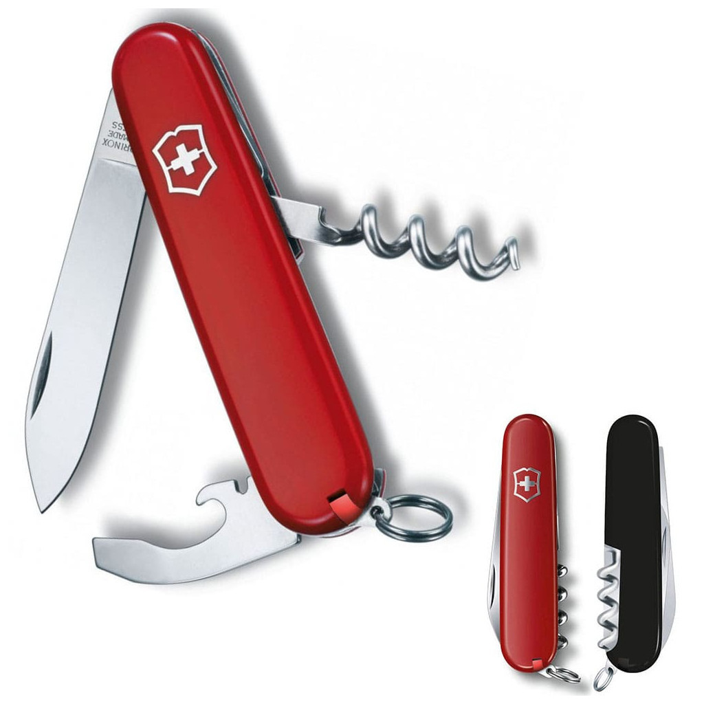 Ніж Victorinox Waiter Ukraine 84 мм Червоно-червоний (0.3303.1.3)