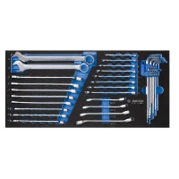 KING TONY tool set, combination keys, 31 pcs. (9-91131MRV)